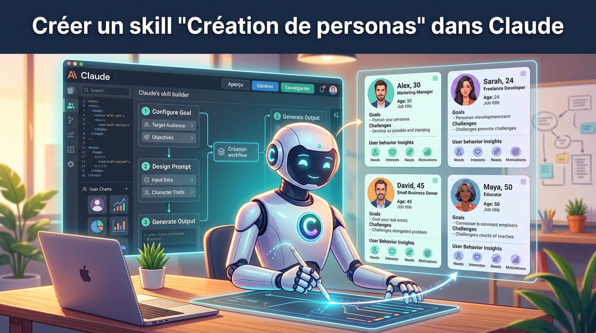 Créer un skill "Création de personas" dans Claude