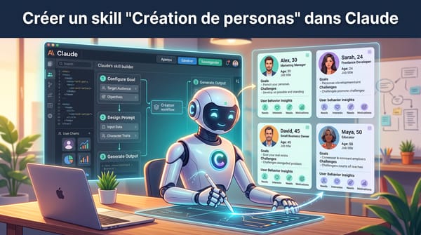 Créer un skill "Création de personas" dans Claude